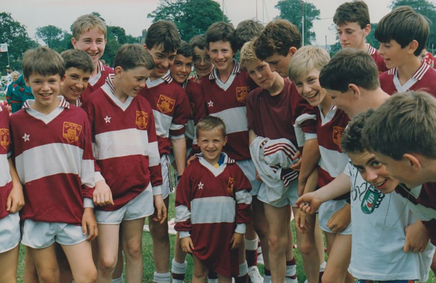 National Feile na nGael Finals in Athenry 1992 Slide background
